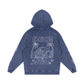 Snow Washed Loose Cotton Hoodie
