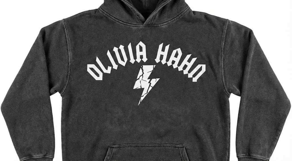 Olivia Hahn acid wash hoodie