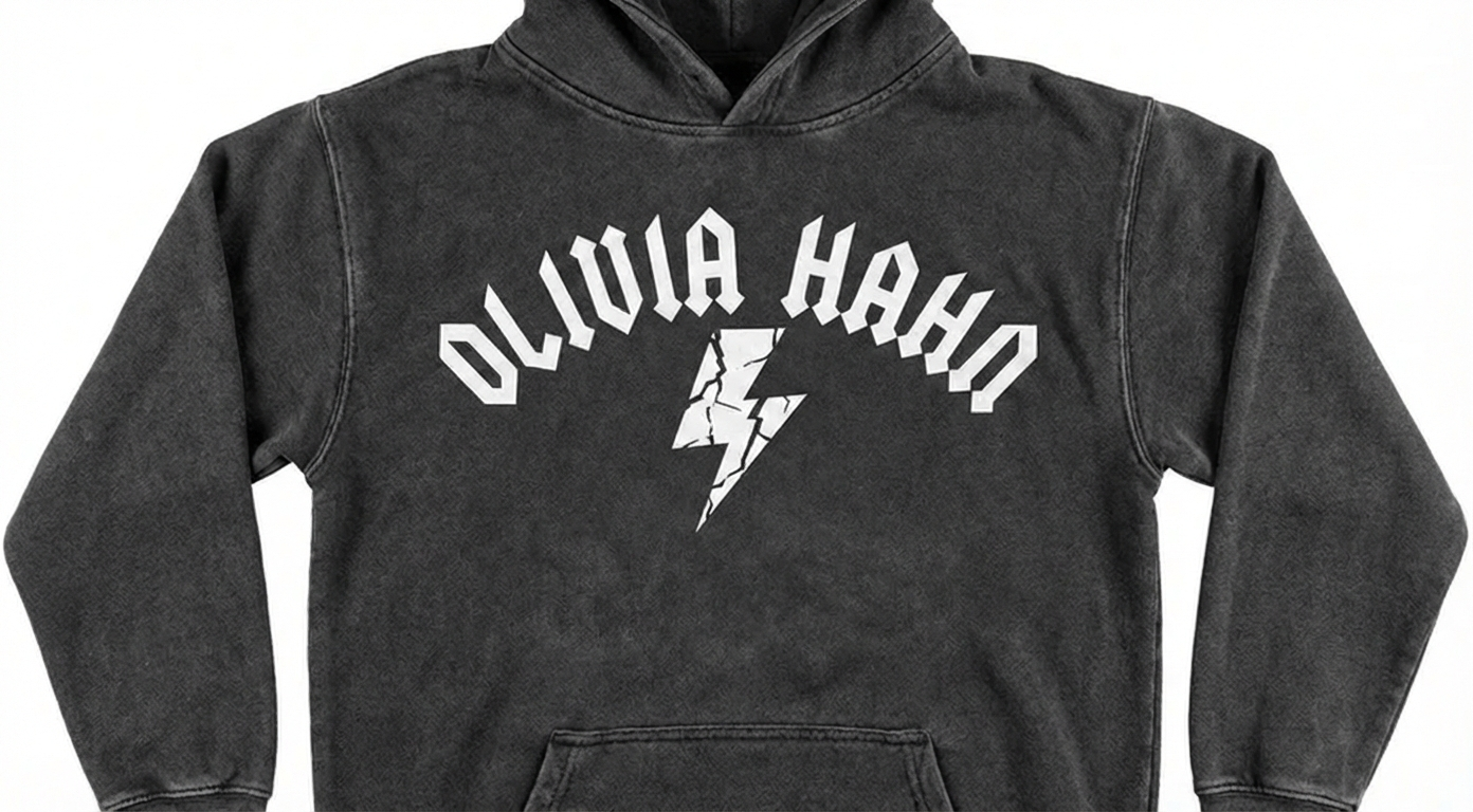 Olivia Hahn acid wash hoodie